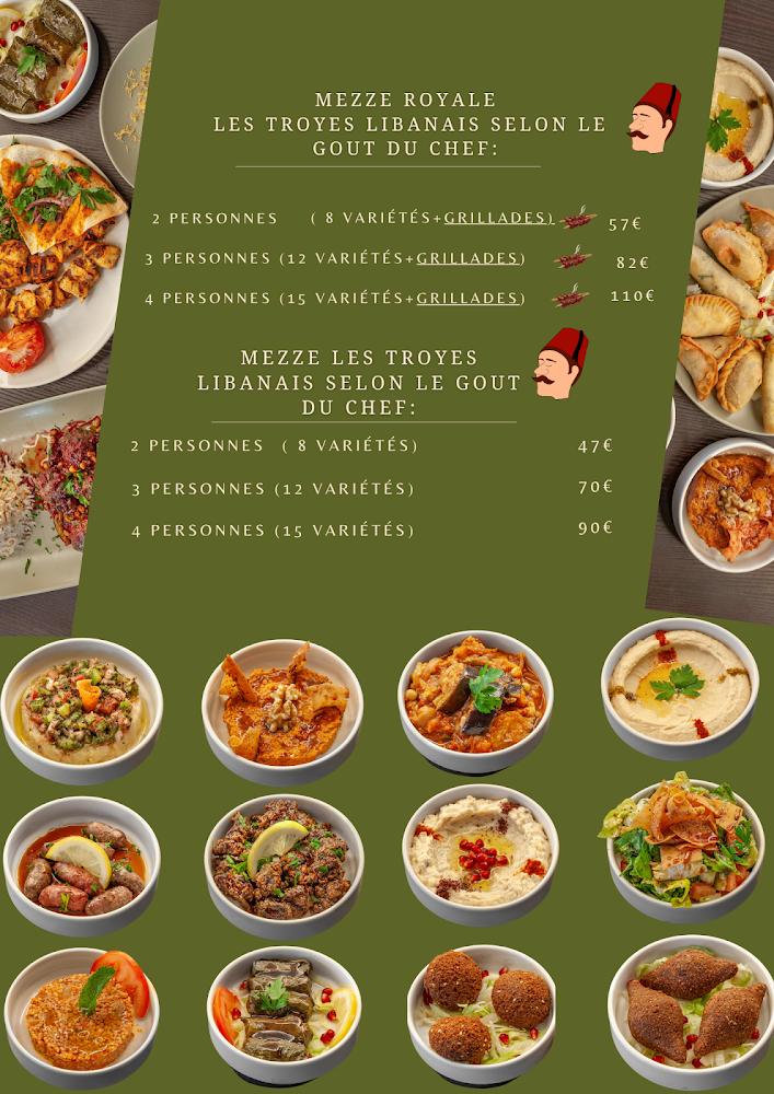 LES TROYES LIBANAIS - Menu Image 2